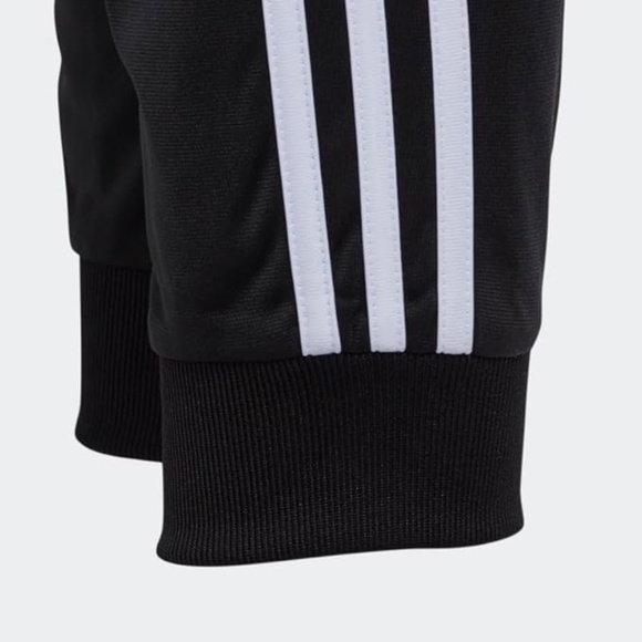 Adidas Iconic Tricot Black Track Pants Joggers Boys 14-16 Large - Picture 10 of 10